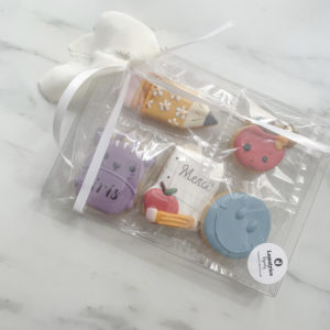 Prévente flash - fin d'année scolaire - Coffret 6 biscuits