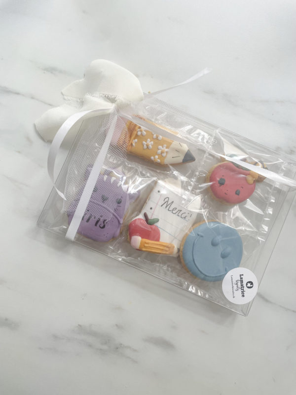 Prévente flash - fin d'année scolaire - Coffret 6 biscuits