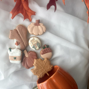 tasse automne et ses biscuits