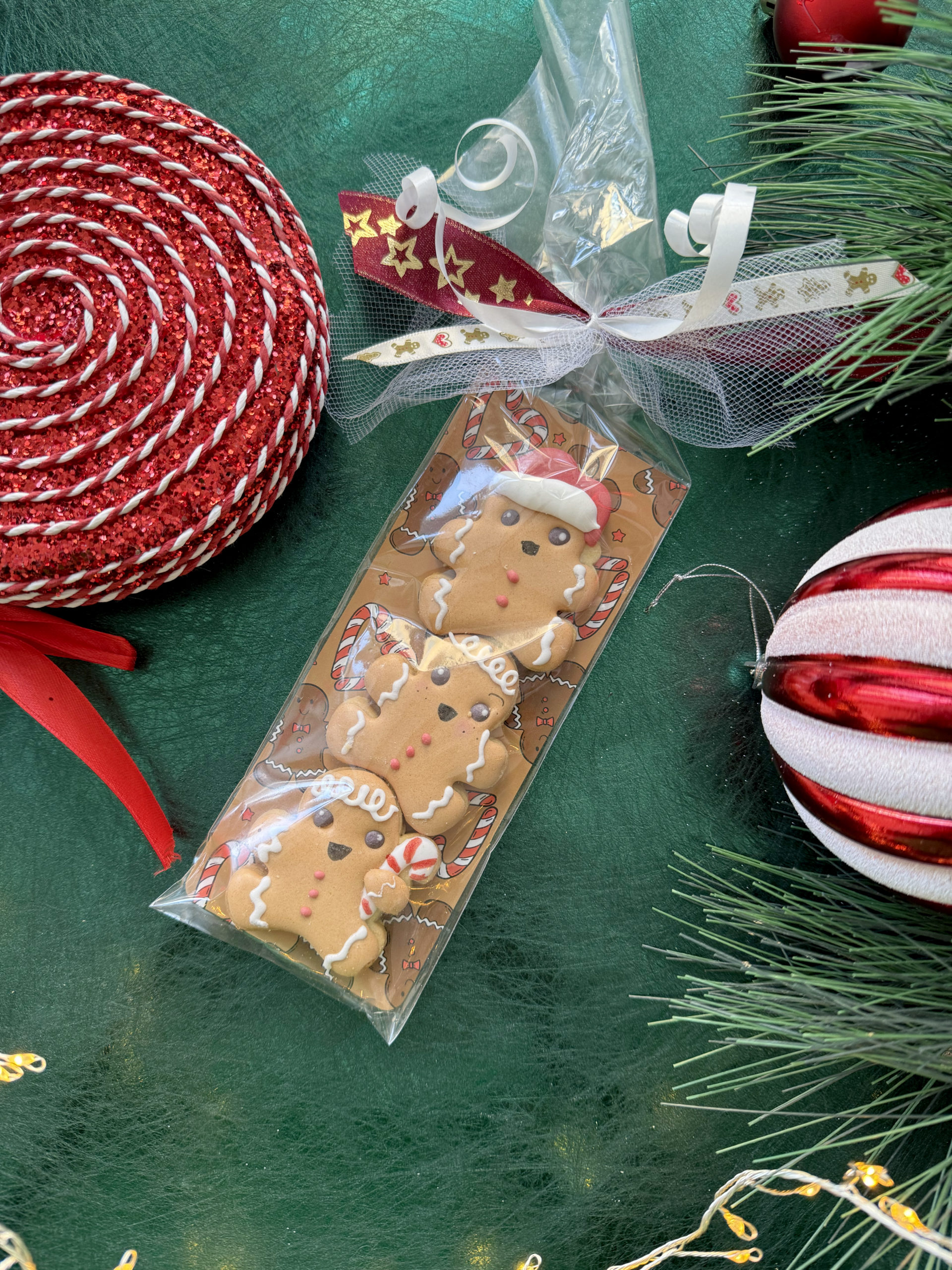 Vente flash - Noël - Set 3 pièces - pain d'épices