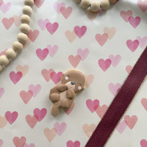 Prévente flash - Saint-Valentin - Biscuit individuel - Loutre