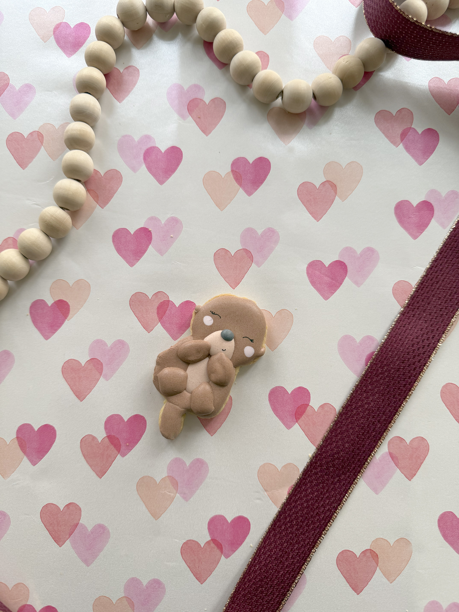 Prévente flash - Saint-Valentin - Biscuit individuel - Loutre