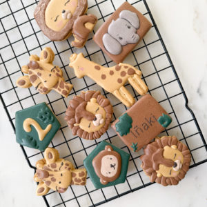 Biscuits safari - a personnaliser - biscuits suisse lamatrice biscuits