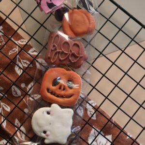 Set Halloween 4 biscuits